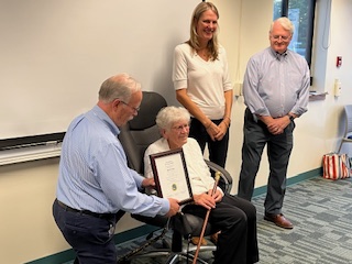 Ruth Paul and Select Board. 